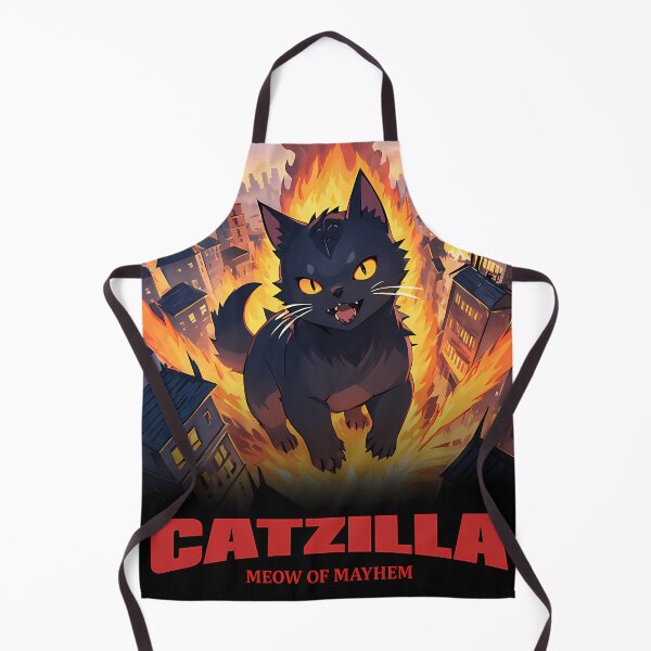Item preview, Catzilla Meow Of Mayhem designed and sold by IVANOVSKAASHOP.