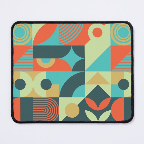 Item preview, Bauhaus Inspired Products For Aesthetic Bauhaus Interior Design: Colorful Multicolor Bauhaus designed and sold by Dezinix.