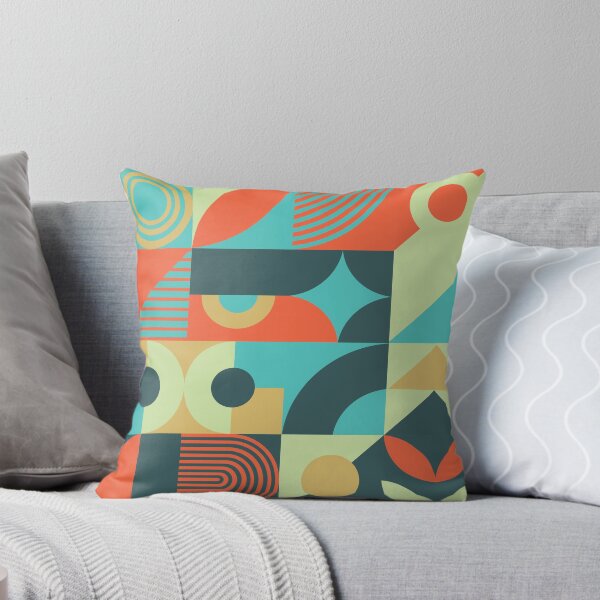 Item preview, Bauhaus Inspired Products For Aesthetic Bauhaus Interior Design: Colorful Multicolor Bauhaus designed and sold by Dezinix.