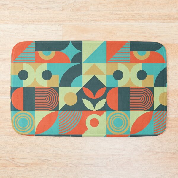 Item preview, Bauhaus Inspired Products For Aesthetic Bauhaus Interior Design: Colorful Multicolor Bauhaus designed and sold by Dezinix.