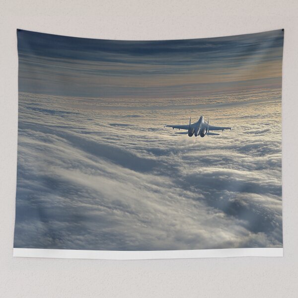 Item preview, Sukhoi Su-27 in Sunlit Skies designed and sold by Skyframe Aviation.