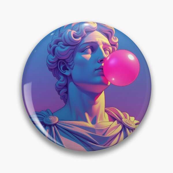 Item preview, Ancient Statue with Chewing Gum designed and sold by Erlin Rudho.