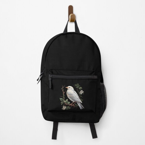 Item preview, White Blackbird | Snowy Blackbird designed and sold by DerSenat.