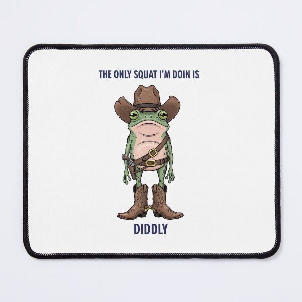 Item preview, diddly squat, workout, couch potato, funnyfits70, Humor, Funny, retro, vintages, funny quotes, animal humor, designed and sold by FunnyFits70.