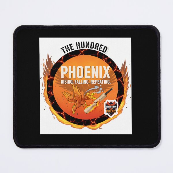 Item preview, Birmingham Phoenix Rising. Falling. Repeating. Satirical Cricket Badge designed and sold by BruceMarsali8.