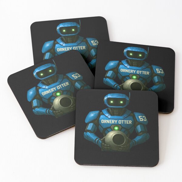 Item preview, Ornery Otter Bot Active designed and sold by SevedArvidssons.