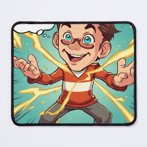 Item preview, Joy Is the Spark of Life – Positive Vibes Cartoon Design designed and sold by george335555.