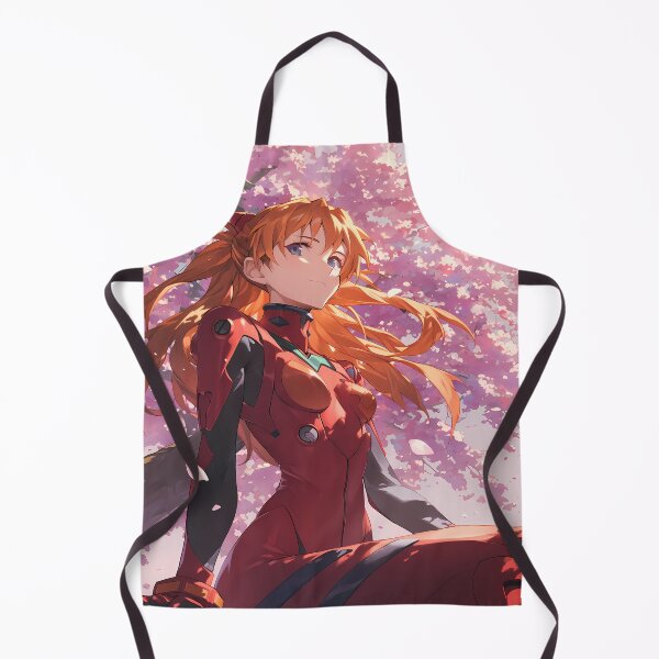 Item preview, Neon Asuka Langley Soryu Evangelion Anime Confident Cherry Blossom Pilot designed and sold by GABRIELMURPHY.