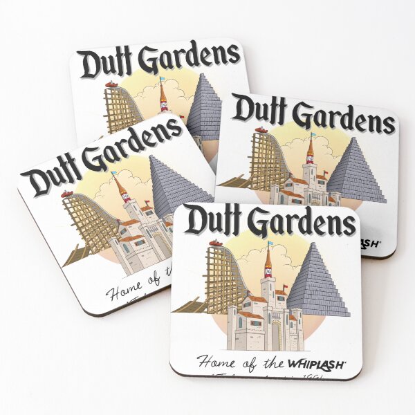 Item preview, Duff Gardens Simpsons Inspired Retro Print  designed and sold by duckindudle.