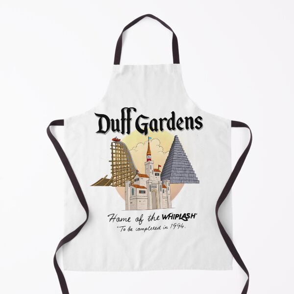 Item preview, Duff Gardens Simpsons Inspired Retro Print designed and sold by duckindudle.
