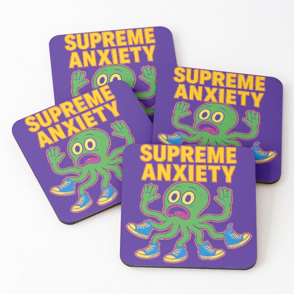 Item preview, Supreme Anxiety Octopus Retro Design designed and sold by Rafè85.