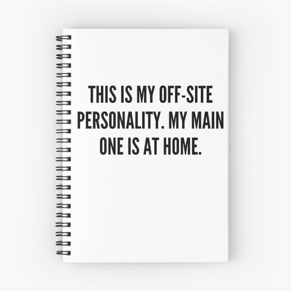 Item preview, OFF-SITE PERSONALITY designed and sold by iAmmAja43.