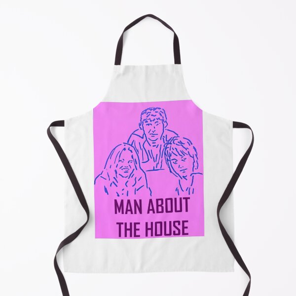 Item preview, Man About The House Blue on Pink designed and sold by SJHorsfall.