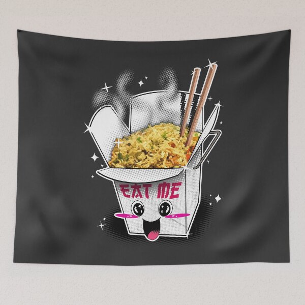 Item preview, Cute Kawaii Fried Rice designed and sold by Albert Diggs.