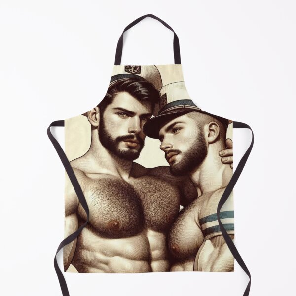 Item preview, 1940s Vintage Sailors "Stay" San Francisco Tom of Finland Tribute Gay Pride Graphic Design designed and sold by ItsAKinkThing.