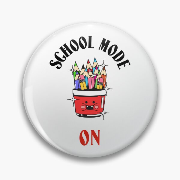Item preview, School Mode On – Fun Back to School Design for Students and Teachers designed and sold by Ani-24.