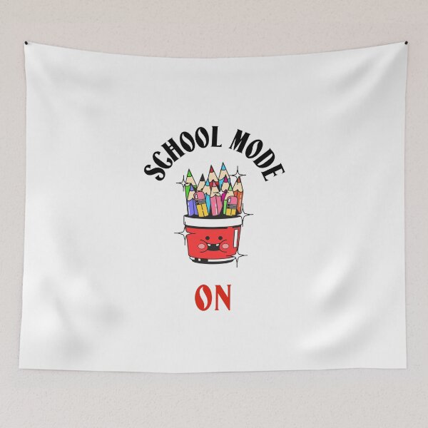Item preview, School Mode On – Fun Back to School Design for Students and Teachers designed and sold by Ani-24.