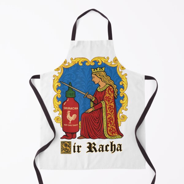 Item preview, Sir Racha Pun Design For Foodies Spicy Sauce Lovers Meme T-Shirt designed and sold by CcConsultingS.