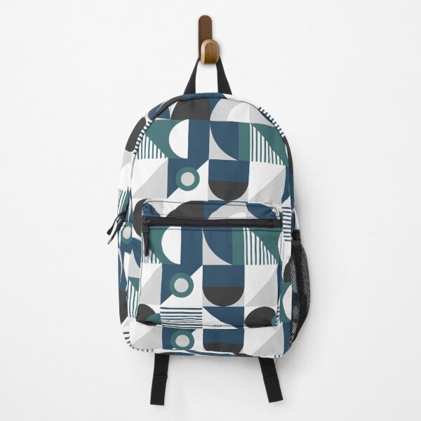 Item preview, Bauhaus Inspired Products For Aesthetic Bauhaus Interior Design: Blue and White Bauhaus designed and sold by Dezinix.
