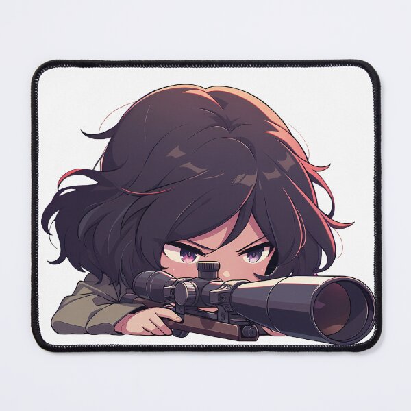 Item preview, Chibi Kumiko Oumae Sniper in Sound Euphonium Anime designed and sold by GABRIELMURPHY.
