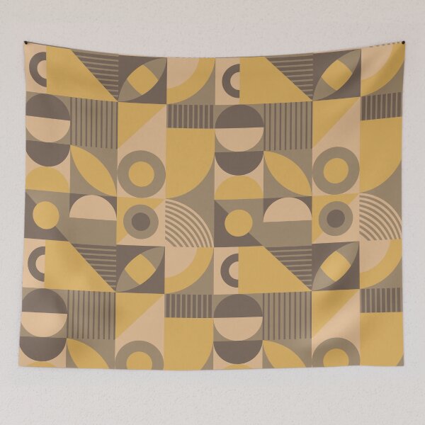 Item preview, Bauhaus Inspired Products For Aesthetic Bauhaus Interior Design: Camel Color Schemed Bauhaus designed and sold by Dezinix.