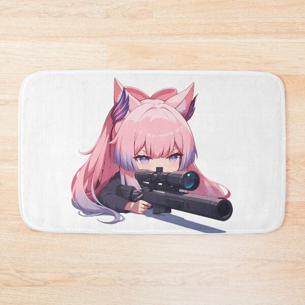 Item preview, Chibi kawaii Sangonomiya Kokomi Genshin Impact sniper tactical designed and sold by GABRIELMURPHY.