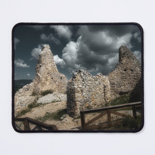 Item preview, Ruins of Čachtice Castle under dramatic sky, Slovakia designed and sold by RastislavS.