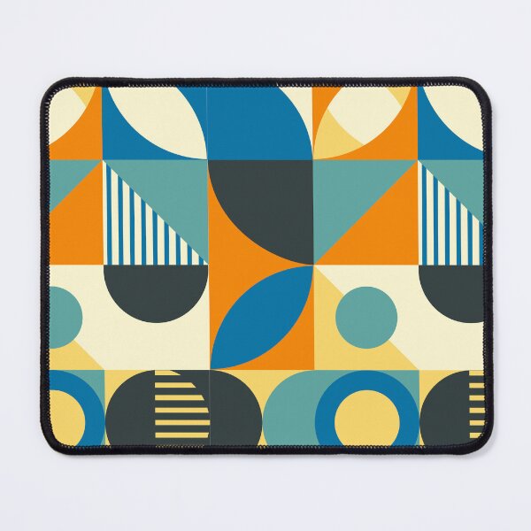 Item preview, Bauhaus Inspired Products For Aesthetic Bauhaus Interior Design: Blue, Green, Yellow, Orange Multicolor Bauhaus designed and sold by Ideeplyfeltit.