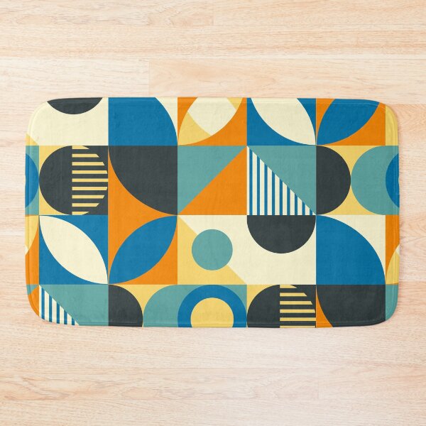 Item preview, Bauhaus Inspired Products For Aesthetic Bauhaus Interior Design: Blue, Green, Yellow, Orange Multicolor Bauhaus designed and sold by Ideeplyfeltit.