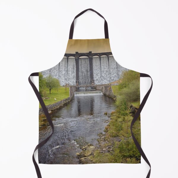 Item preview, Water Overflowing the Reservoir in The Elan Valley in Wales UK designed and sold by John Gilham - Landscape Photography.