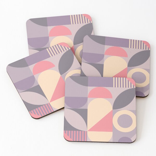 Item preview, Bauhaus Inspired Products For Aesthetic Bauhaus Interior Design:  Pastel Multicolor Aesthetic Bauhaus designed and sold by Ideeplyfeltit.