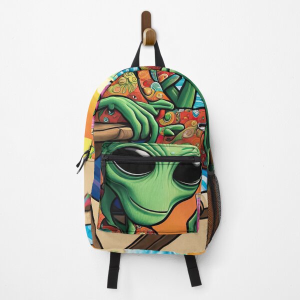 Item preview, Alien on a tropical beach drinking a cocktail designed and sold by Colin Bentham.