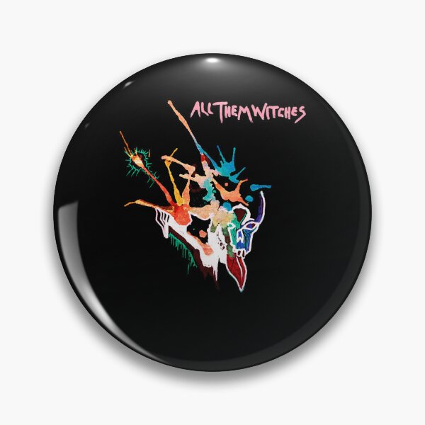 Item preview, All Them Witches ATW Colorful Skull Design Classic designed and sold by TristanGodard.