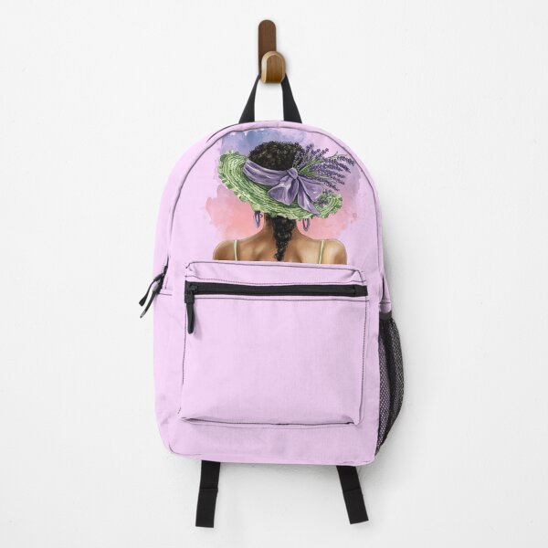 Item preview, Lavender Hat Woman | Botanical Vintage Fashion Art designed and sold by Plantinum.