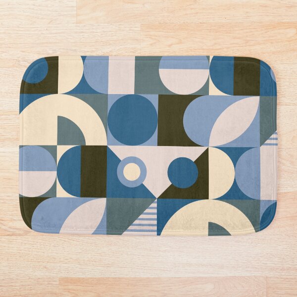 Item preview, Bauhaus Inspired Products For Aesthetic Bauhaus Interior Design: Ocean Color Bauhaus designed and sold by Ideeplyfeltit.