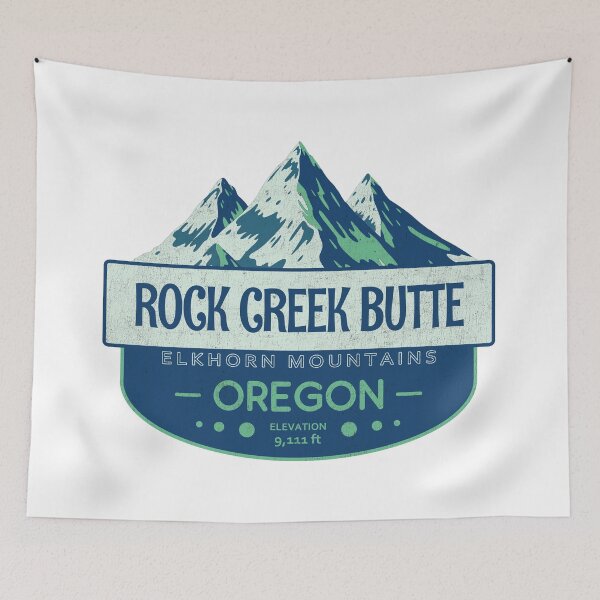 Item preview, Rock Creek Butte, Elkhorn Mountains, Oregon, Mountain Design designed and sold by Wanderful-roads.