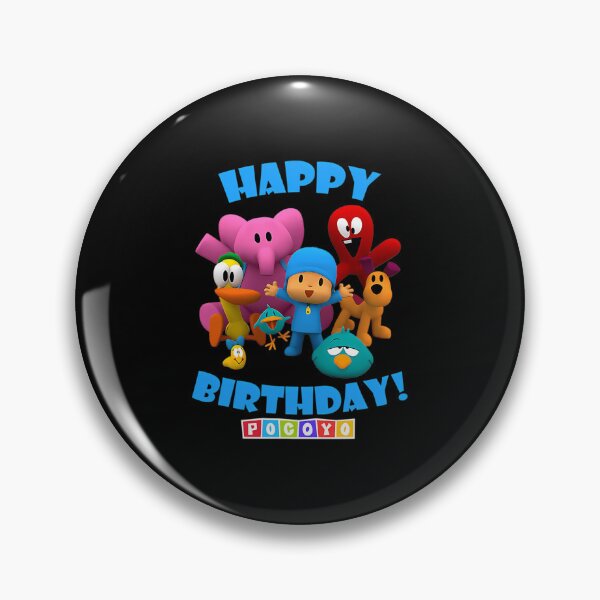Item preview, Happy Birthday Boy-Girl-Pocoyo designed and sold by SulemanaGordil.