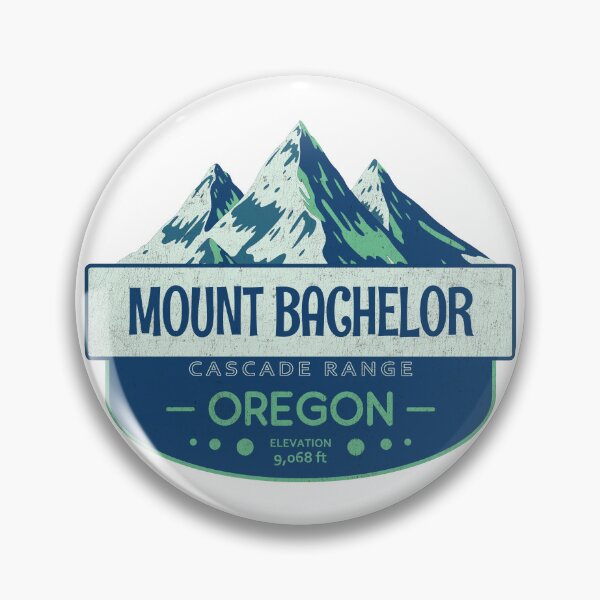 Item preview, Mount Bachelor, Cascade Range, Oregon, Mountain Design designed and sold by Wanderful-roads.