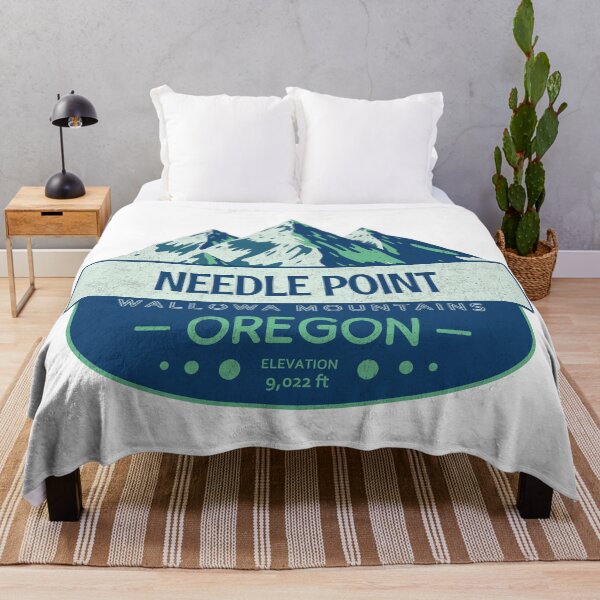 Item preview, Needle Point, Wallowa Mountains, Oregon, Mountain Design designed and sold by Wanderful-roads.