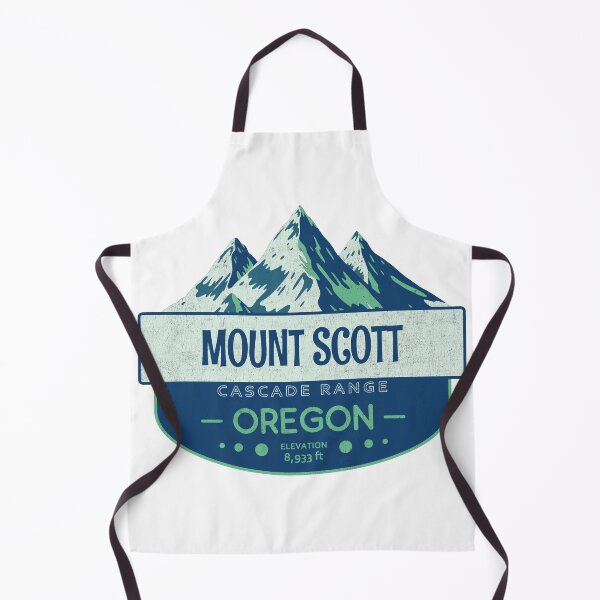 Item preview, Mount Scott, Cascade Range, Oregon, Mountain Design designed and sold by Wanderful-roads.