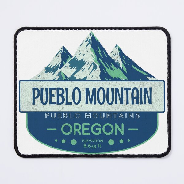 Item preview, Pueblo Mountain, Pueblo Mountains, Oregon, Mountain Design designed and sold by Wanderful-roads.