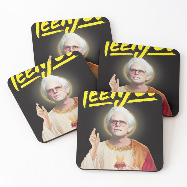 Item preview, Divine Comedy Elder with Sacred Heart Halo Parody Art designed and sold by SyndyLynch.