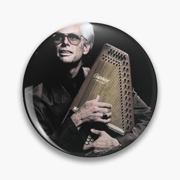 Item preview, Retro Autoharp Musician with Cool Shades | Silver-Haired Performer Art designed and sold by SyndyLynch.