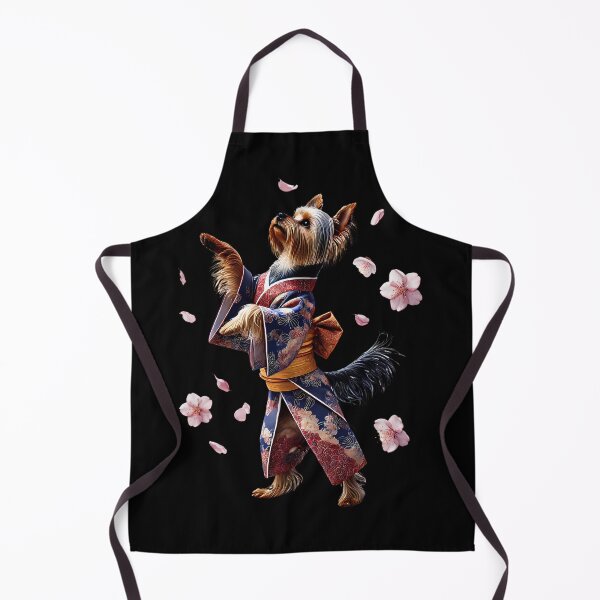 Artikelvorschau, Yorkshire Terrier Japanische Kunst Kimono Harajuku Hundeliebhaber entworfen und verkauft von Kimberley King Art King Art.
