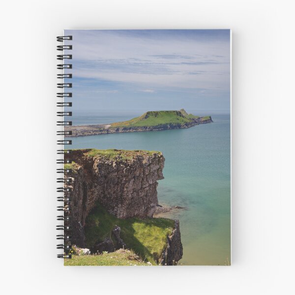 Item preview, Worms Head Rhossili Bay in the Gower Peninsular Wales UK designed and sold by John Gilham - Landscape Photography.