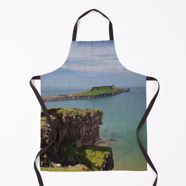 Item preview, Worms Head Rhossili Bay in the Gower Peninsular Wales UK designed and sold by John Gilham - Landscape Photography.