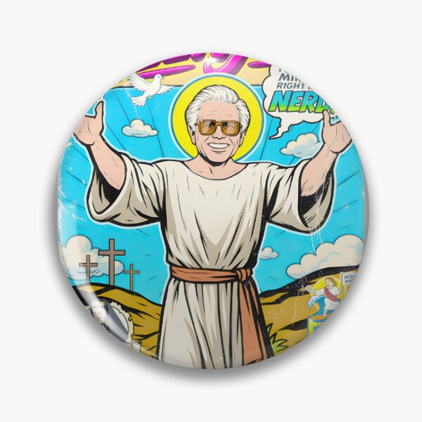 Item preview, Retro Comic Messiah Parody - "Miracle Right Here, Nerd!" designed and sold by SyndyLynch.