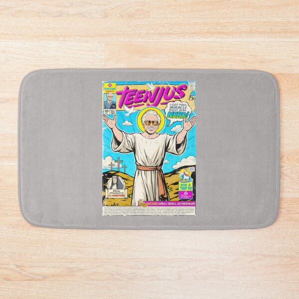 Item preview, Retro Comic Messiah Parody - "Miracle Right Here, Nerd!" designed and sold by SyndyLynch.