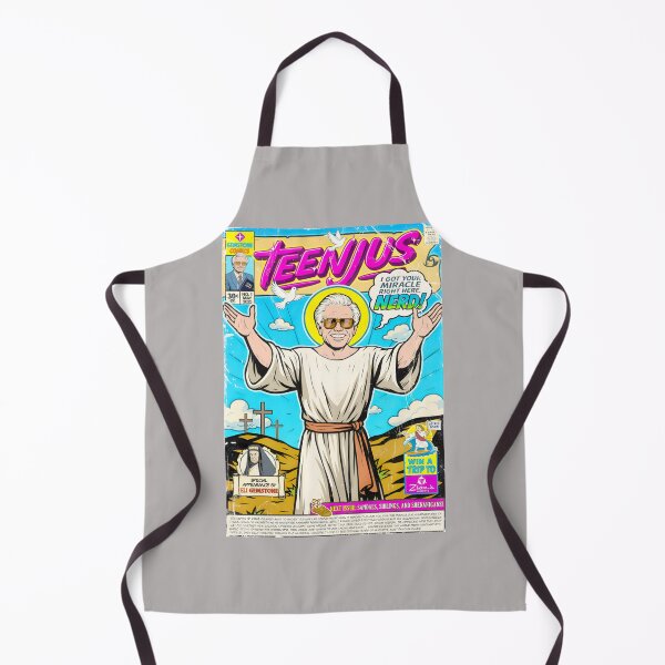 Item preview, Retro Comic Messiah Parody - "Miracle Right Here, Nerd!" designed and sold by SyndyLynch.