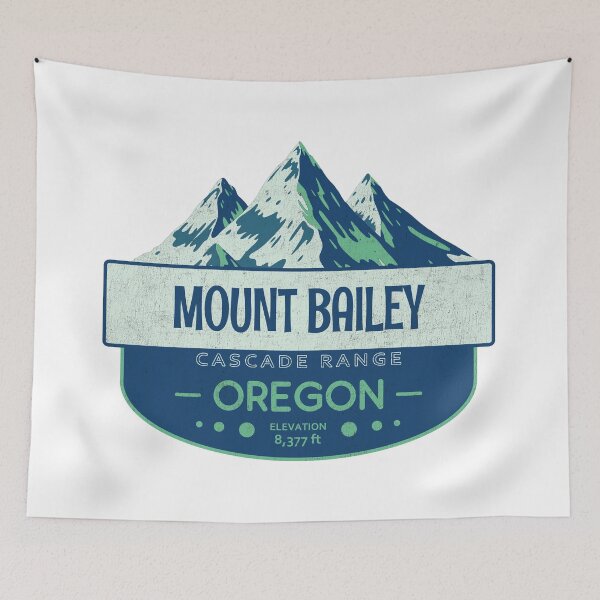 Item preview, Mount Bailey, Cascade Range, Oregon, Mountain Design designed and sold by Wanderful-roads.